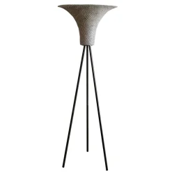 Stehlampe mit Seegras Geflecht Schirm - Ciranzo^Wohnen Best