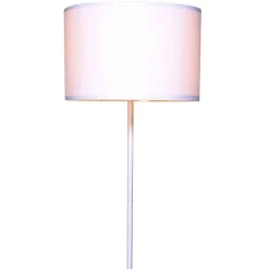 Wohnen Stehleuchte mit Ablagetisch aus Holz & Metall - Progressive