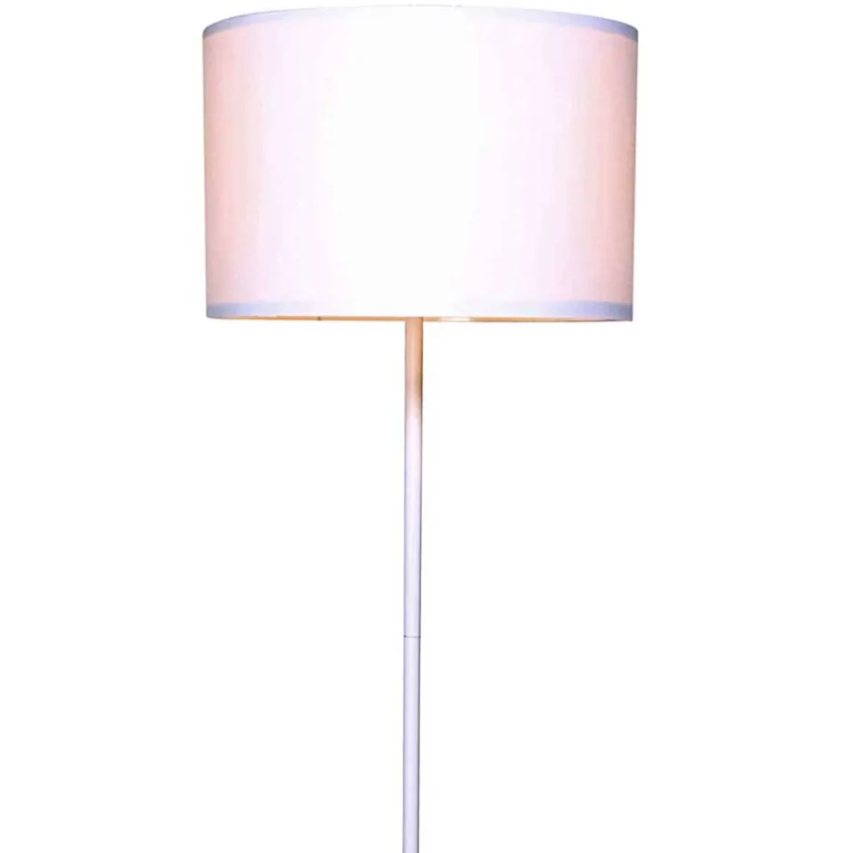 Wohnen Stehleuchte mit Ablagetisch aus Holz & Metall - Progressive