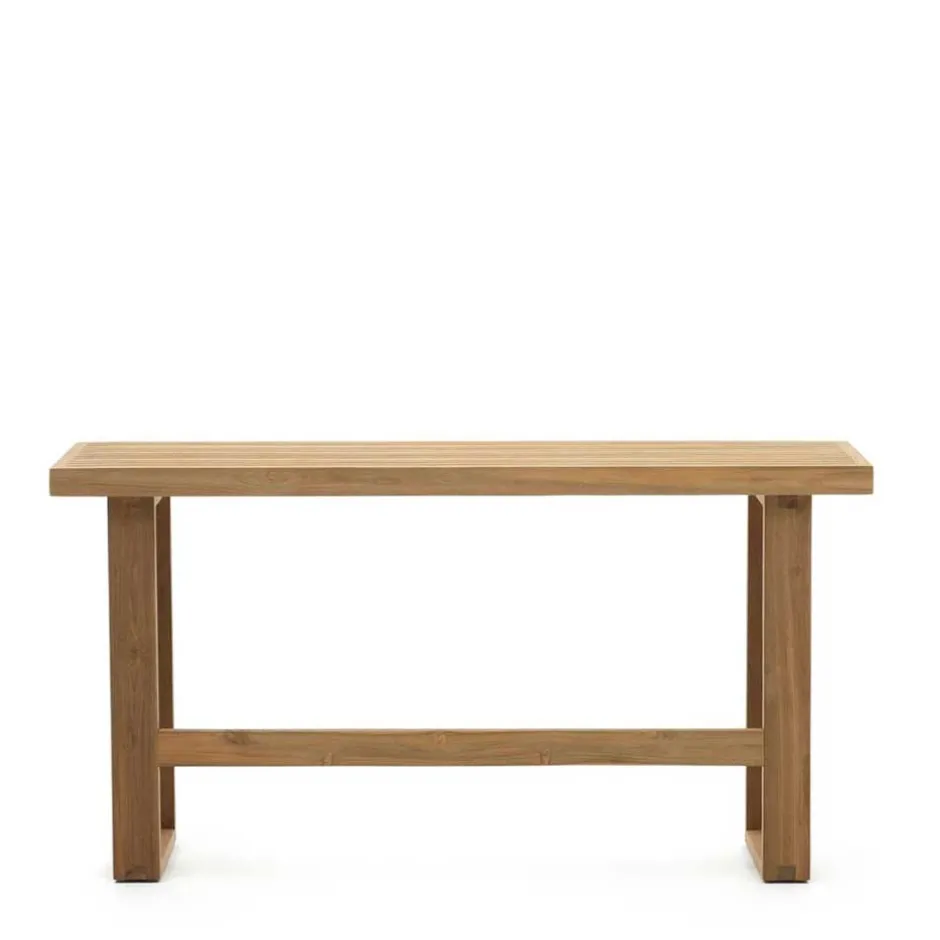 Wohnen Stehtisch Bank aus Recyclingholz Teak - Sincony