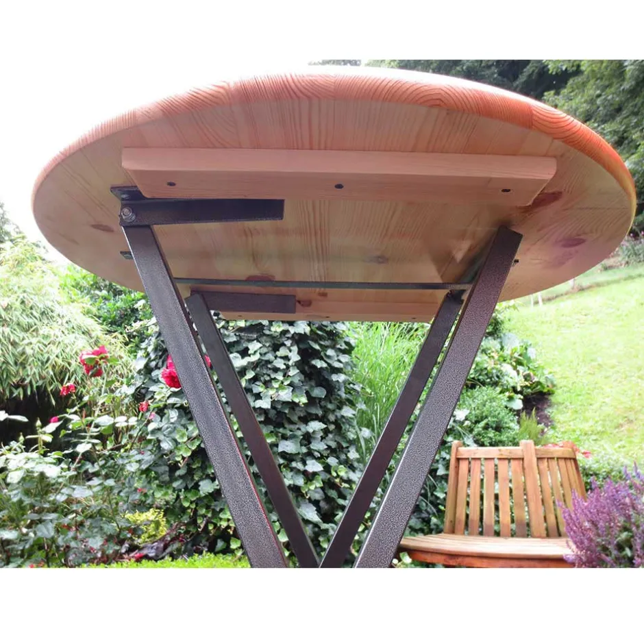 Wohnen Stehtisch Jateine aus Kiefer Massivholz