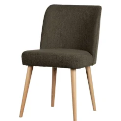 Stühle aus braunem Boucle Stoff - Convilla (2er Set)^Wohnen Sale