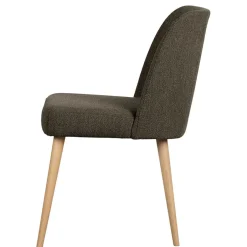 Stühle aus braunem Boucle Stoff - Convilla (2er Set)^Wohnen Sale