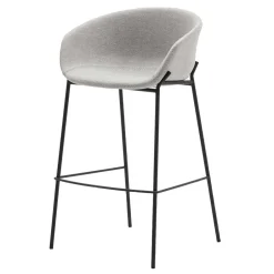 Wohnen Stoff Barstuhl Set mit 75 cm Sitzhöhe - Garcia (2er Set)