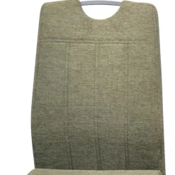 Wohnen Stoff Freischwinger Stühle in Oliv Grün - Maximo (4er Set)