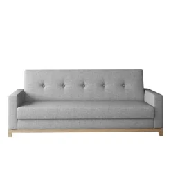 Stoff-Klappsofa in Grau - Ejolas^Wohnen Best