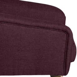 Wohnen Stoffsessel in Bordeaux Rot - Holdin