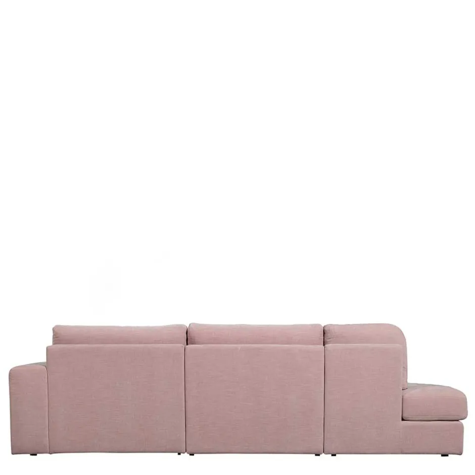 Wohnen Stoffsofa mit Armlehne rechts in Rosa - Jilatov
