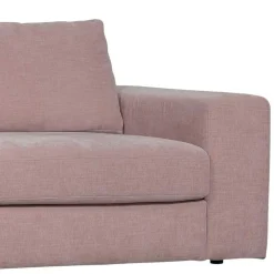 Wohnen Stoffsofa mit Armlehne rechts in Rosa - Jilatov