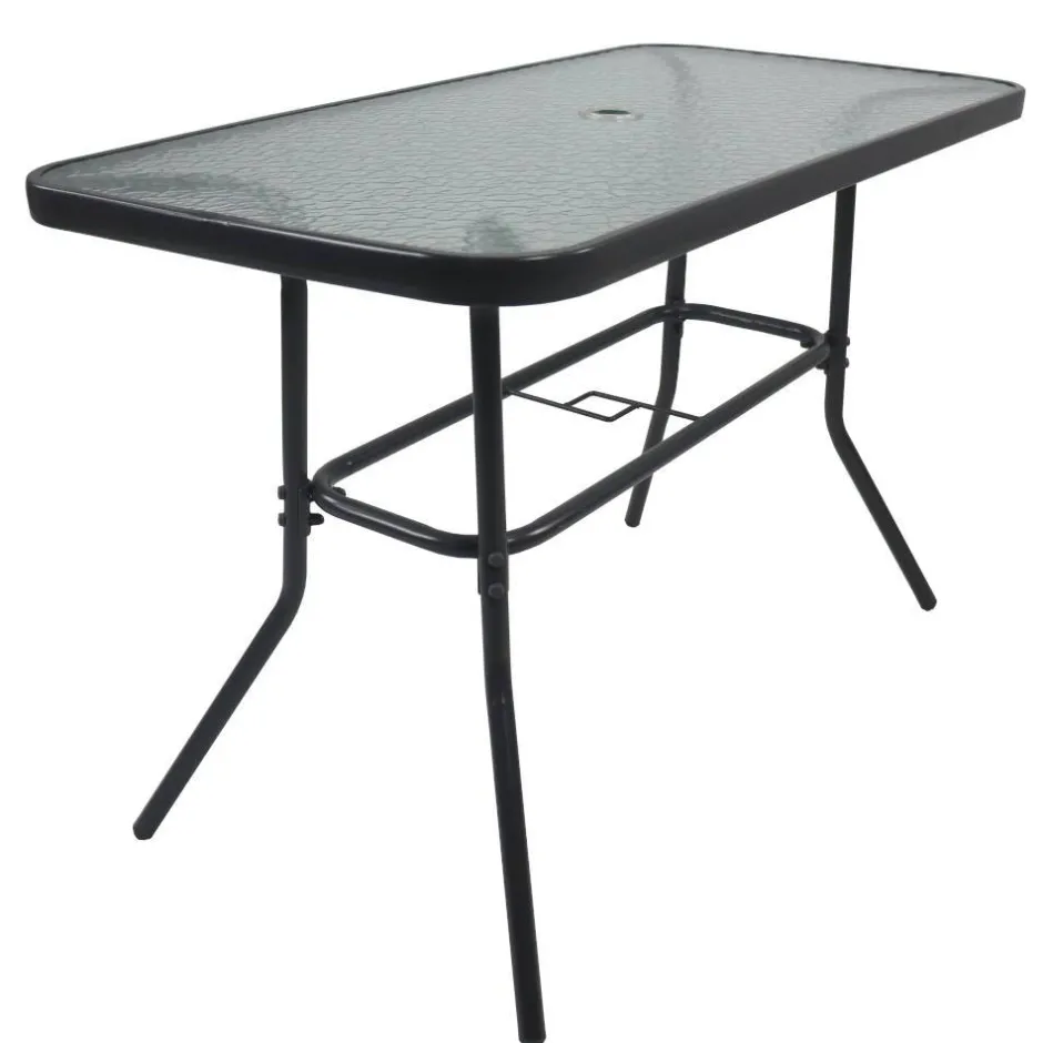 Strukturglas Gartentisch 110x55 cm - Alcamo^Wohnen Online