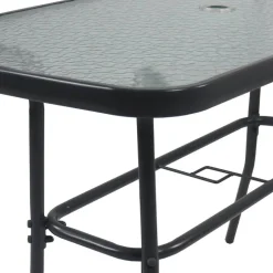 Strukturglas Gartentisch 110x55 cm - Alcamo^Wohnen Online