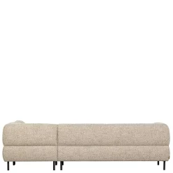 Strukturstoff Sofaecke in Beigegrau - Pantras^Wohnen Discount