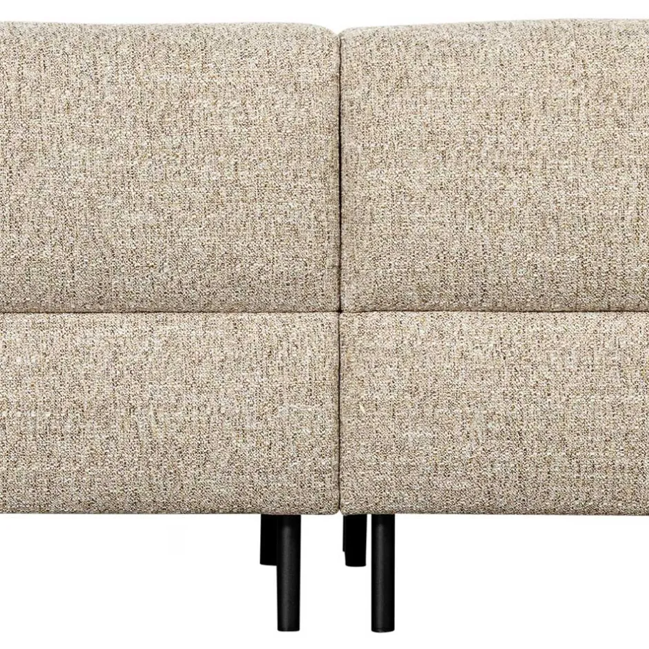 Strukturstoff Sofaecke in Beigegrau - Pantras^Wohnen Discount