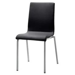 Wohnen Stuhl in Anthrazit Microfaser - Coestraga