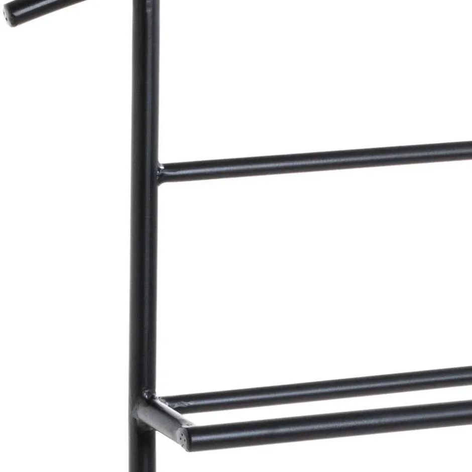 Stummer Diener mit Ablage in Schwarz - Spanola^Wohnen Online