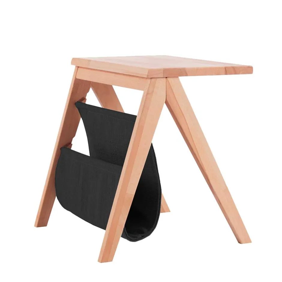 Wohnen Stylischer Abstelltisch Lazadro aus Kernbuche Massivholz