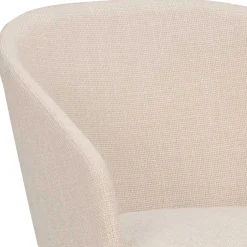 Stylischer Armlehnenstuhl in Beige - Cacamp (2er Set)^Wohnen Clearance