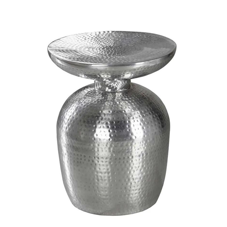 Wohnen Stylischer Metalltisch mit Vasen Design - Myranga