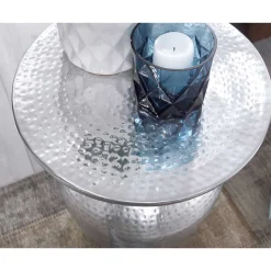 Wohnen Stylischer Metalltisch mit Vasen Design - Myranga