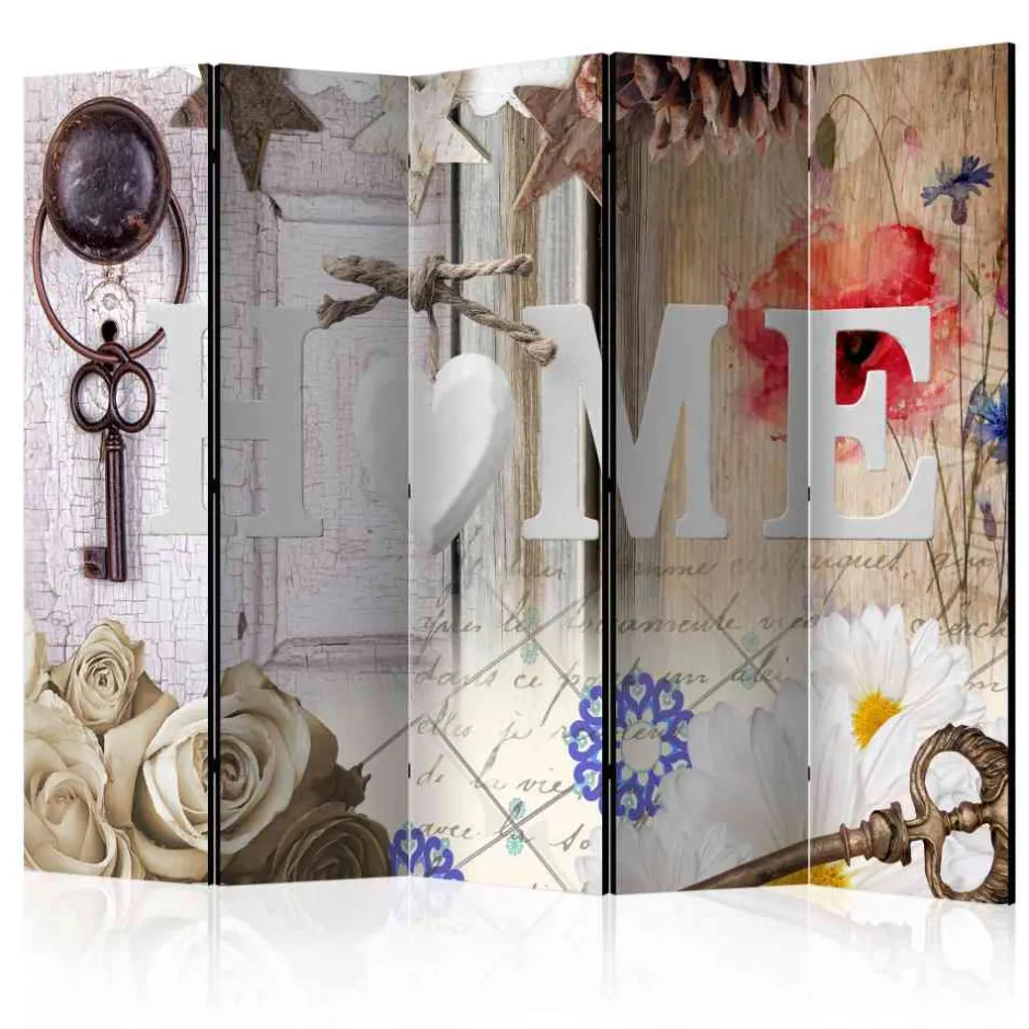 Wohnen Stylischer Paravent im Home Design - Ladoria