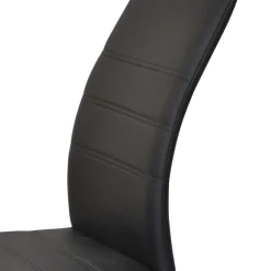 Wohnen Säulentisch & Schwingstühle Kombi - Bogna (fünfteilig)