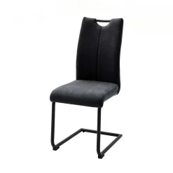 Swingstühle in dunklem Grau - Lacrunia (4er Set)^Wohnen Sale