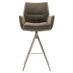 Taschenfederkern-Barstühle mit Armlehnen - Swanda (2er Set)^Wohnen Outlet