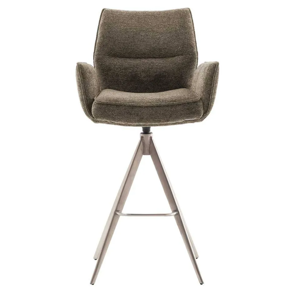 Taschenfederkern-Barstühle mit Armlehnen - Swanda (2er Set)^Wohnen Outlet