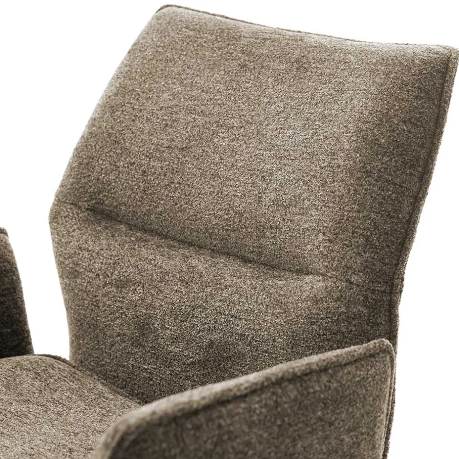 Taschenfederkern-Barstühle mit Armlehnen - Swanda (2er Set)^Wohnen Outlet