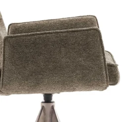 Taschenfederkern-Barstühle mit Armlehnen - Swanda (2er Set)^Wohnen Outlet