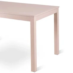 Taupefarbener Esstisch mit 2 Einlegeplatten Bino aus Holz teilmassiv^Wohnen New