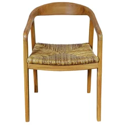 Wohnen Teak Holzstuhl mit Armlehnen - Donabello