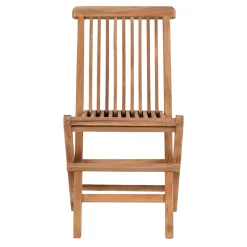 Teak Kinderstühle mit 33 cm Sitzhöhe - Almente (2er Set)^Wohnen Discount