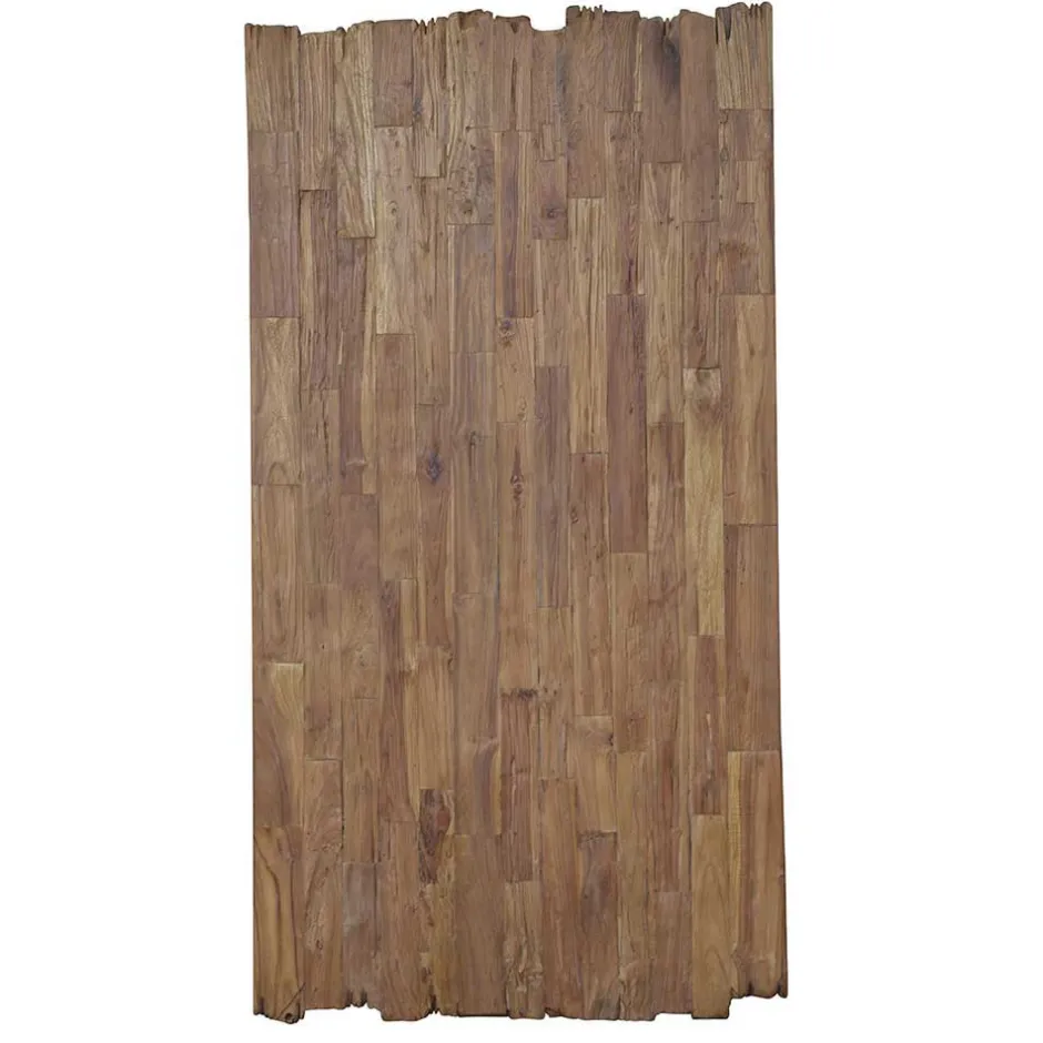 Teak Recyclingholz Tisch mit X Füßen - Omegon^Wohnen Discount