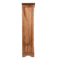 Teakholz Vitrinenschrank Mangato im Landhausstil^Wohnen Discount