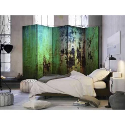 Wohnen 5-teiliger Paravent Shabby Chic Metall - Livela