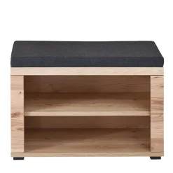 Teilmassive Schuhbank mit zwei Fächern - Latenda^Wohnen Clearance