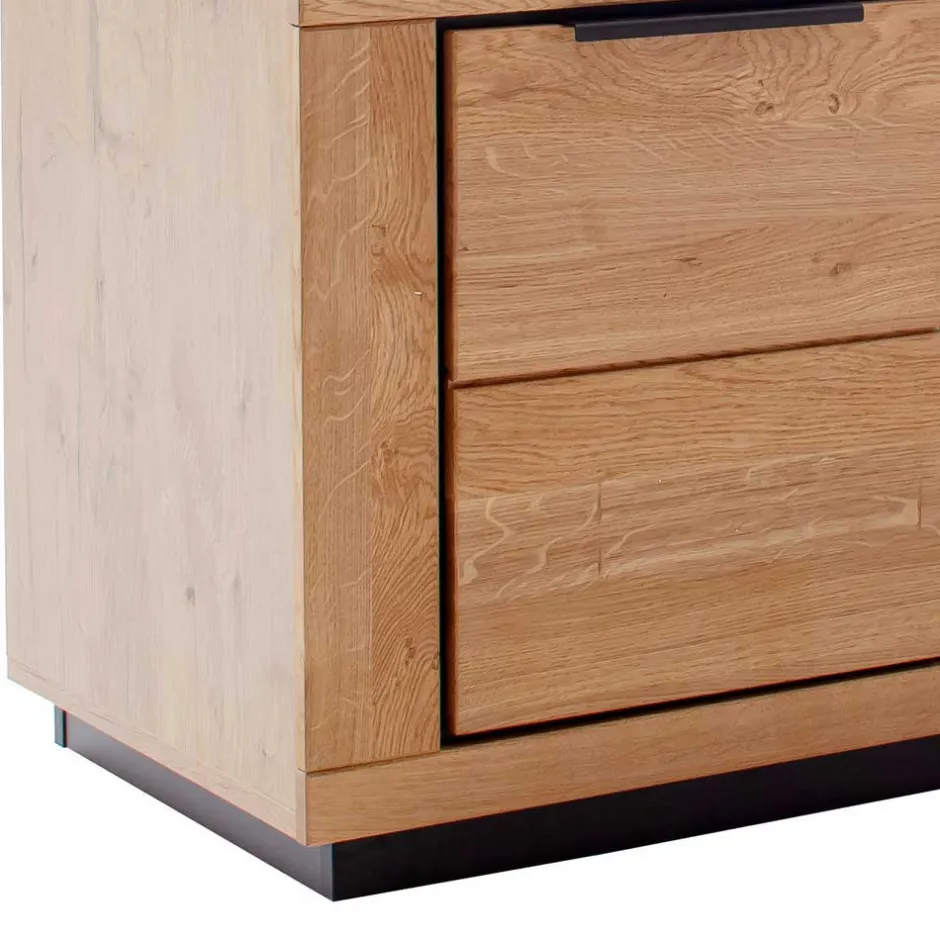 Teilmassive TV Wohnwand - Möbelset - Vlacoma (vierteilig)^Wohnen Hot