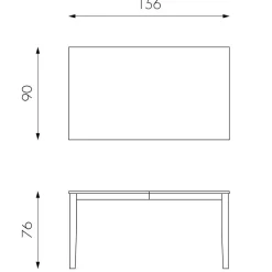 Teilmassiver Ausziehtisch Esche Cibiao in 2 Größen^Wohnen