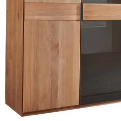 Wohnen Teilmassiver Schrank mit sieben Türen - Hung