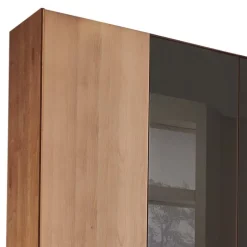 Wohnen Teilmassiver Schrank mit sieben Türen - Hung