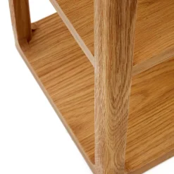 Wohnen Teilmassives Regal mit fünf offenen Fächern - Mercana