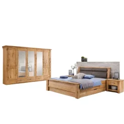 Teilmassives Schlafzimmer Möbelset - Riostar (vierteilig)^Wohnen Hot