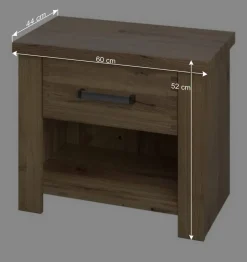 Teilmassives Schlafzimmer Möbelset - Riostar (vierteilig)^Wohnen Hot