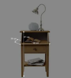 Wohnen Telefontisch Piatra aus Kiefer teilmassiv