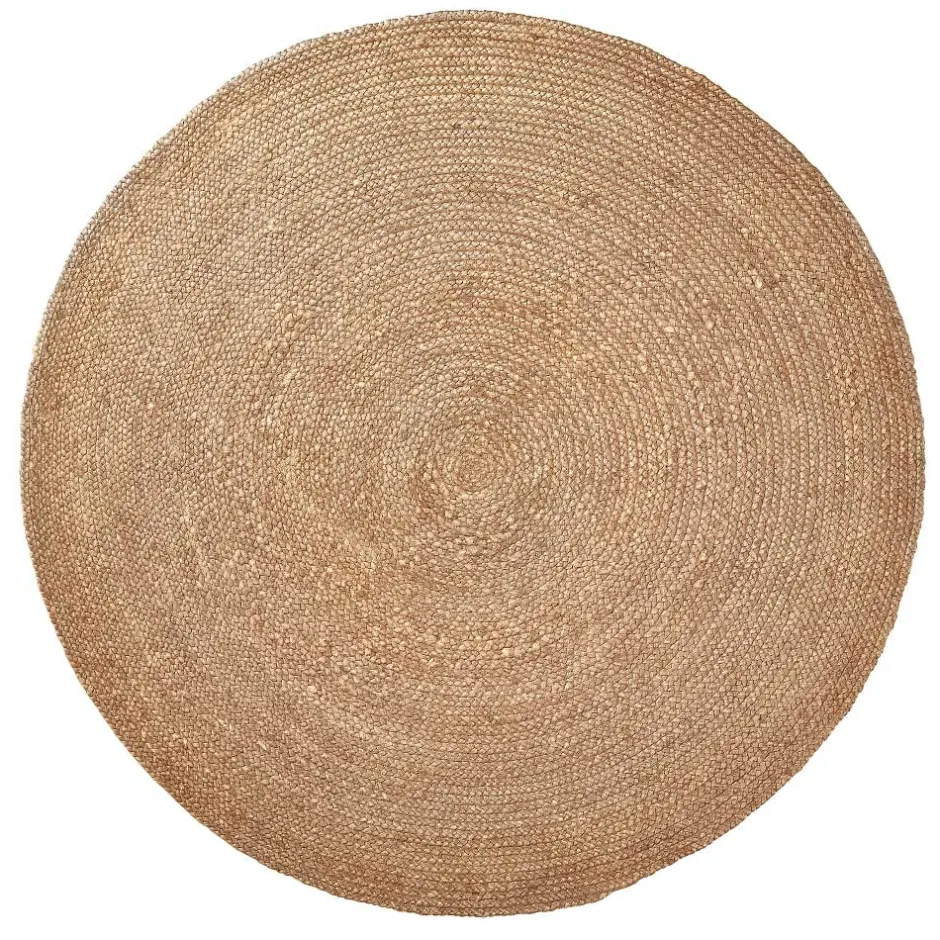 Wohnen Teppich aus Jutekordeln in Natur - Ciudada