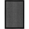 Wohnen Teppich für Outdoor Indoor in Schwarz & Silbergrau - Cuatro
