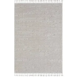 Wohnen Teppich in Creme mit Kurzflor - Brayan