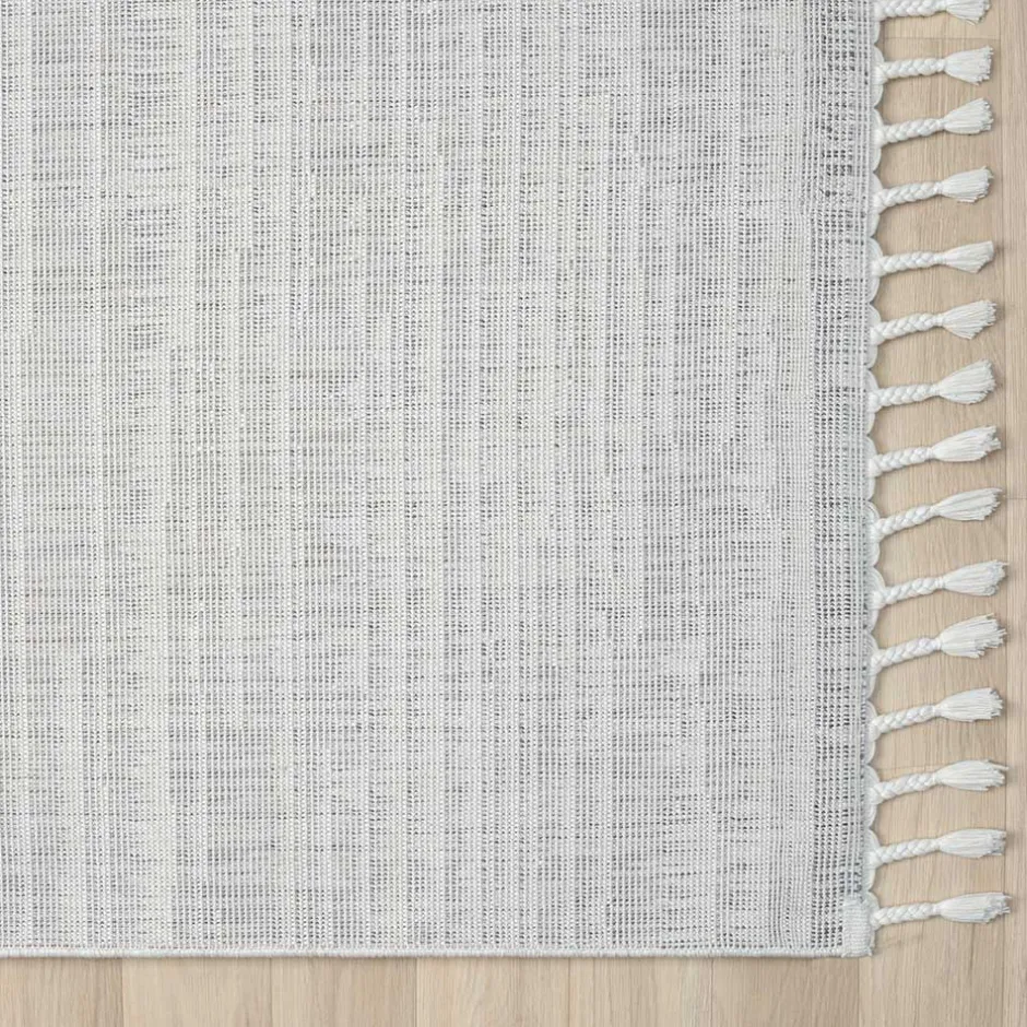 Wohnen Teppich in Creme mit Kurzflor - Brayan