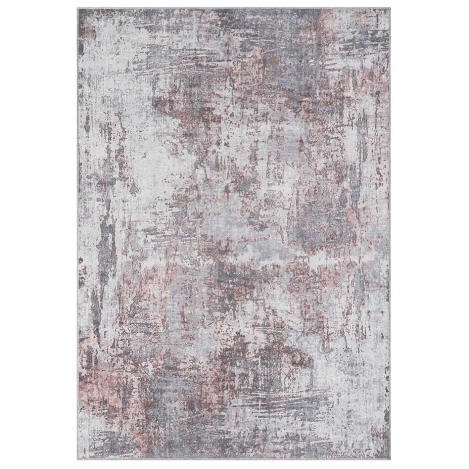 Wohnen Teppich in Creme und Terracotta - Caruna